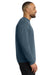 Port & Company PC78 Mens Core Pill Resistant Fleece Crewneck Sweatshirt Steel Blue Model Side