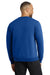 Port & Company PC78 Mens Core Pill Resistant Fleece Crewneck Sweatshirt True Royal Blue Model Back