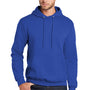 Port & Company Mens Core Pill Resistant Fleece Hooded Sweatshirt Hoodie w/ Pouch Pocket - True Royal Blue