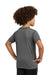 Gildan 42000B Youth Performance Jersey Moisture Wicking Short Sleeve Crewneck T-Shirt Charcoal Grey Model Back
