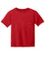 Gildan 42000B Youth Performance Jersey Moisture Wicking Short Sleeve Crewneck T-Shirt Red Flat Front