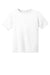 Gildan 42000B Youth Performance Jersey Moisture Wicking Short Sleeve Crewneck T-Shirt White Flat Front