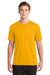 Gildan 42000 Mens Performance Jersey Moisture Wicking Short Sleeve Crewneck T-Shirt Gold Model Front