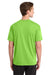 Gildan 42000 Mens Performance Jersey Moisture Wicking Short Sleeve Crewneck T-Shirt Lime Green Model Back