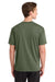Gildan 42000 Mens Performance Jersey Moisture Wicking Short Sleeve Crewneck T-Shirt Military Green Model Back