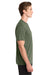 Gildan 42000 Mens Performance Jersey Moisture Wicking Short Sleeve Crewneck T-Shirt Military Green Model Side