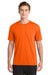 Gildan 42000 Mens Performance Jersey Moisture Wicking Short Sleeve Crewneck T-Shirt Orange Model Front