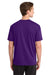 Gildan 42000 Mens Performance Jersey Moisture Wicking Short Sleeve Crewneck T-Shirt Purple Model Back