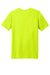 Gildan 42000 Mens Performance Jersey Moisture Wicking Short Sleeve Crewneck T-Shirt Safety Green Flat Back