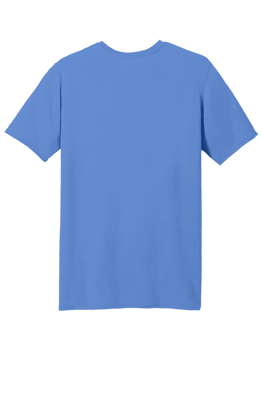 Gildan 42000 Mens Performance Jersey Moisture Wicking Short Sleeve Crewneck T-Shirt Carolina Blue Flat Back
