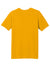 Gildan 42000 Mens Performance Jersey Moisture Wicking Short Sleeve Crewneck T-Shirt Gold Flat Back