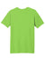 Gildan 42000 Mens Performance Jersey Moisture Wicking Short Sleeve Crewneck T-Shirt Lime Green Flat Back