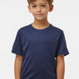 Augusta Sportswear Youth Nexgen Moisture Wicking Short Sleeve Crewneck T-Shirt - Navy Blue - NEW