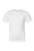 Augusta Sportswear 791 Youth Nexgen Moisture Wicking Short Sleeve Crewneck T-Shirt White Flat Front