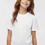 Augusta Sportswear Youth Nexgen Moisture Wicking Short Sleeve Crewneck T-Shirt - White - NEW