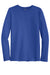 Gildan 42400 Mens Performance Jersey Moisture Wicking Long Sleeve Crewneck T-Shirt Royal Blue Flat Front