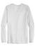 Gildan 42400 Mens Performance Jersey Moisture Wicking Long Sleeve Crewneck T-Shirt White Flat Back