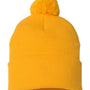 Sportsman Hats Unisex Pom-Pom Cuffed Beanie - Gold
