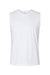 Bella + Canvas 3483 Mens Jersey Muscle Tank Top White Flat Front