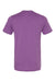 Bella + Canvas BC3001/3001C Mens Jersey Short Sleeve Crewneck T-Shirt Royal Purple Flat Back