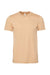 Bella + Canvas BC3001/3001C Mens Jersey Short Sleeve Crewneck T-Shirt Sand Dune Flat Front