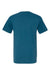 Bella + Canvas BC3005/3005 Mens Jersey Short Sleeve V-Neck T-Shirt Deep Teal Blue Flat Back