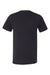 Bella + Canvas BC3005/3005 Mens Jersey Short Sleeve V-Neck T-Shirt Vintage Black Flat Back