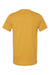 Bella + Canvas BC3005/3005 Mens Jersey Short Sleeve V-Neck T-Shirt Mustard Yellow Flat Back