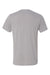 Bella + Canvas BC3415/3415C/3415 Mens Short Sleeve V-Neck T-Shirt Athletic Grey Flat Back