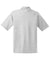 Jerzees 436MP Mens SpotShield Stain Resistant Short Sleeve Polo Shirt w/ Pocket Ash Grey Flat Back