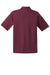 Jerzees 436MP Mens SpotShield Stain Resistant Short Sleeve Polo Shirt w/ Pocket Maroon Flat Back