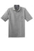 Jerzees 436MP Mens SpotShield Stain Resistant Short Sleeve Polo Shirt w/ Pocket Oxford Grey Flat Front