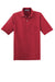 Jerzees 436MP Mens SpotShield Stain Resistant Short Sleeve Polo Shirt w/ Pocket True Red Flat Front