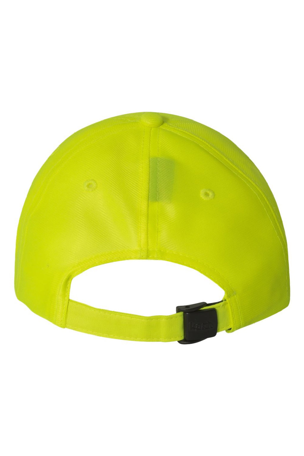 Kati Hats SN100 Mens Adjustable Safety Hat Neon Yellow Flat Back