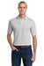 Jerzees 437M/437MSR Mens SpotShield Stain Resistant Short Sleeve Polo Shirt Ash Grey Model Front