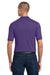 Jerzees 437M/437MSR Mens SpotShield Stain Resistant Short Sleeve Polo Shirt Deep Purple Model Back