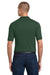 Jerzees 437M/437MSR Mens SpotShield Stain Resistant Short Sleeve Polo Shirt Forest Green Model Back