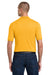 Jerzees 437M/437MSR Mens SpotShield Stain Resistant Short Sleeve Polo Shirt Gold Model Back