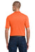 Jerzees 437M/437MSR Mens SpotShield Stain Resistant Short Sleeve Polo Shirt Safety Orange Model Back