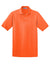 Jerzees 437M/437MSR Mens SpotShield Stain Resistant Short Sleeve Polo Shirt Safety Orange Flat Front