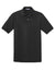 Jerzees 437M/437MSR Mens SpotShield Stain Resistant Short Sleeve Polo Shirt Black Flat Front