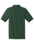 Jerzees 437M/437MSR Mens SpotShield Stain Resistant Short Sleeve Polo Shirt Forest Green Flat Back