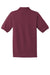 Jerzees 437M/437MSR Mens SpotShield Stain Resistant Short Sleeve Polo Shirt Maroon Flat Back