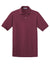 Jerzees 437M/437MSR Mens SpotShield Stain Resistant Short Sleeve Polo Shirt Maroon Flat Front