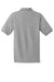 Jerzees 437M/437MSR Mens SpotShield Stain Resistant Short Sleeve Polo Shirt Oxford Grey Flat Back