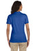 Jerzees 437WR Womens SpotShield Stain Resistant Short Sleeve Polo Shirt Royal Blue Model Back