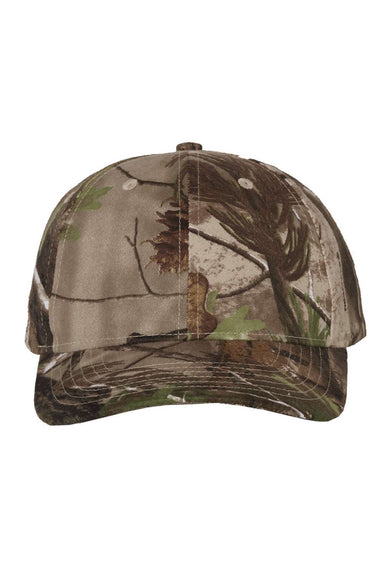 Kati Hats LC10 Mens Camo Adjustable Hat Realtree AP Green Flat Front