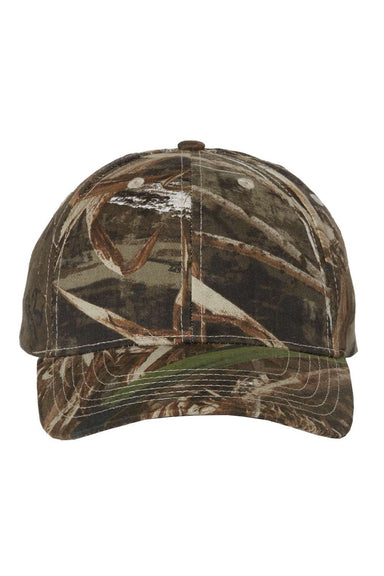 Kati Hats LC10 Mens Camo Adjustable Hat Realtree Max 5 Flat Front
