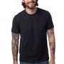 Alternative Mens Modal Short Sleeve Crewneck T-Shirt - Black