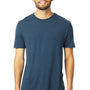 Alternative Mens Modal Short Sleeve Crewneck T-Shirt - Midnight Navy Blue